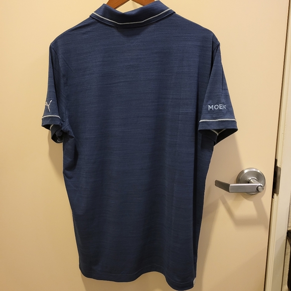 Puma Polo Cloudspun Monarch, M, Navy Blazer-high rise UPF 50+ - Picture 4 of 5